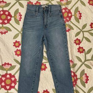 Madewell "Mom jean"